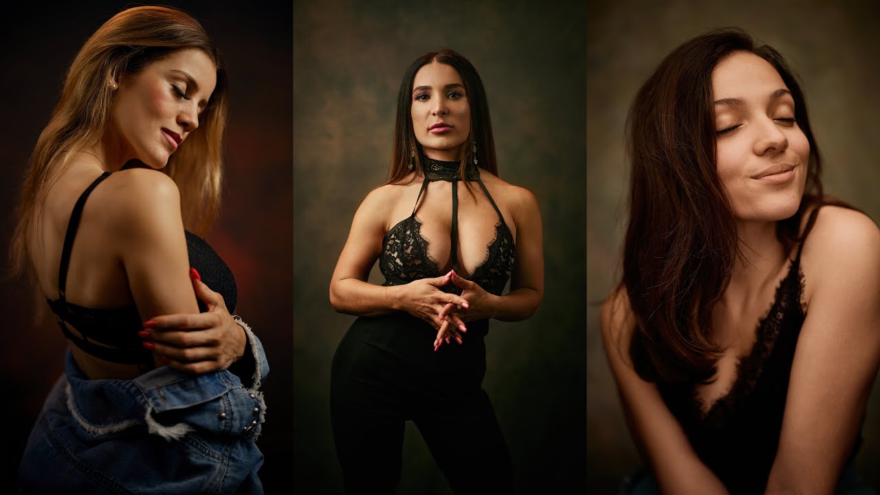 Are all Muslin Backdrops the same? Behind the scenes, Portrait session!
