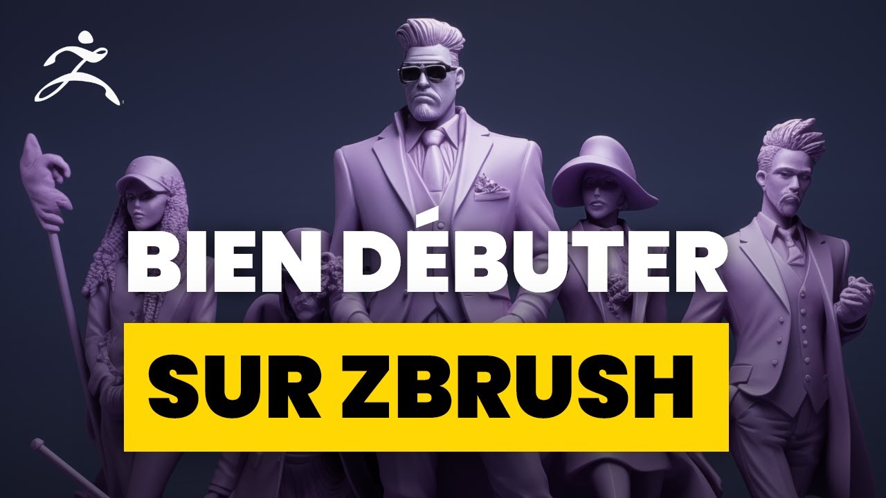 ZBrush 2025 Tuto Français pour débutant - Comprendre les bases