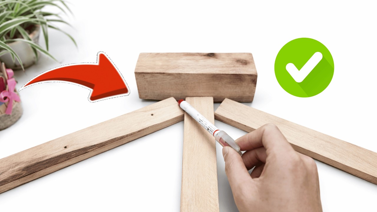 An Old Carpenter Taught Me This Trick! A Misaligned Wood Joint You Won’t Believe!