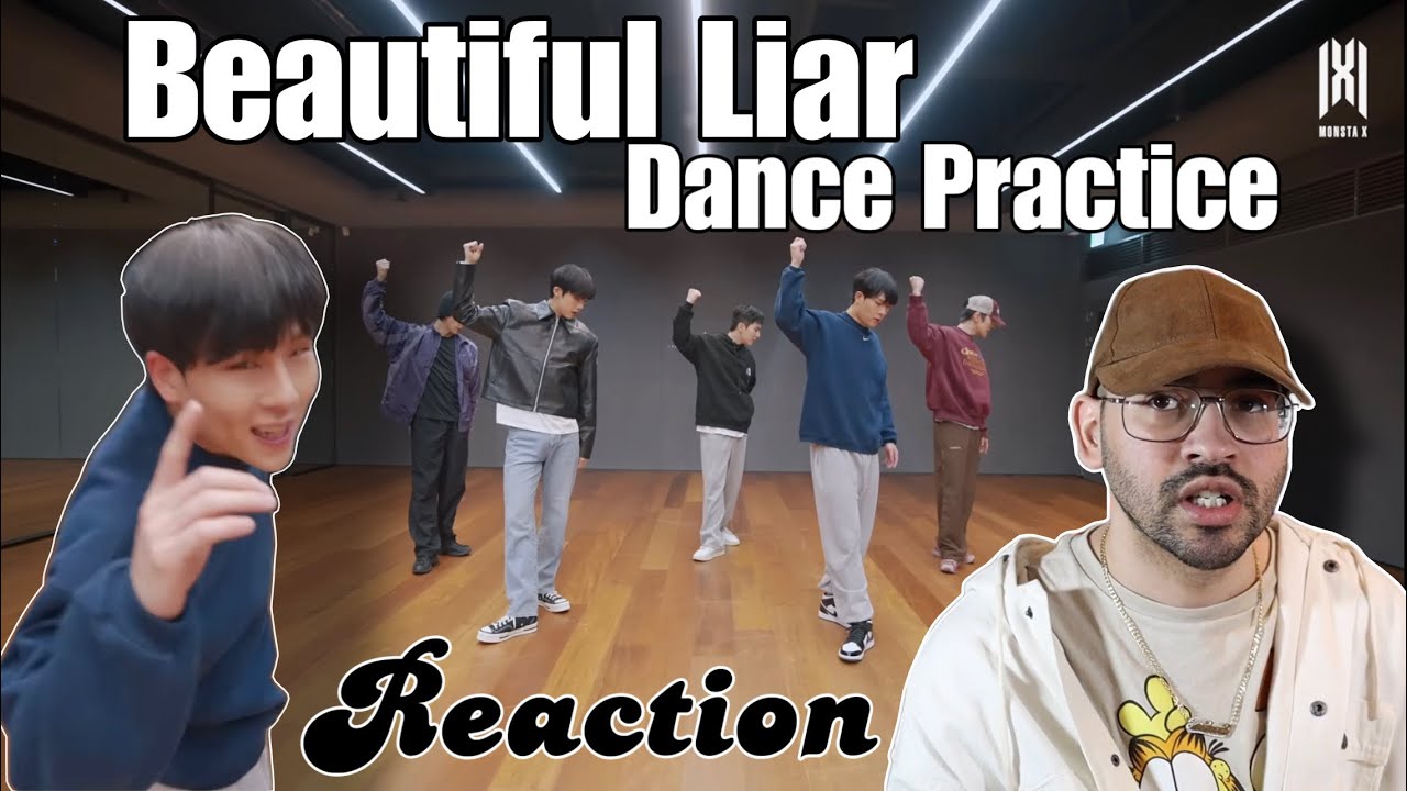 MONSTA X 몬스타엑스 'Beautiful Liar' Dance Practice (Moving Ver.) | REACTION