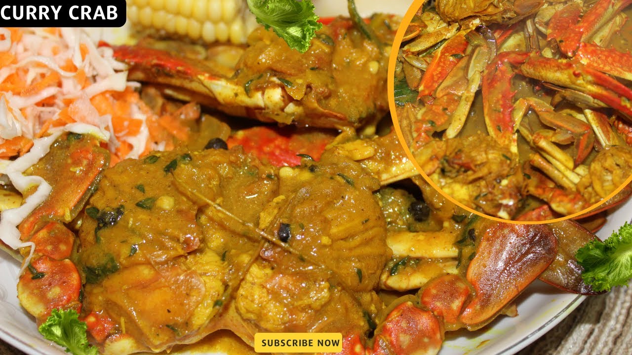 HOW TO COOK CURRY CRAB | Jamaican Style Curry Crab