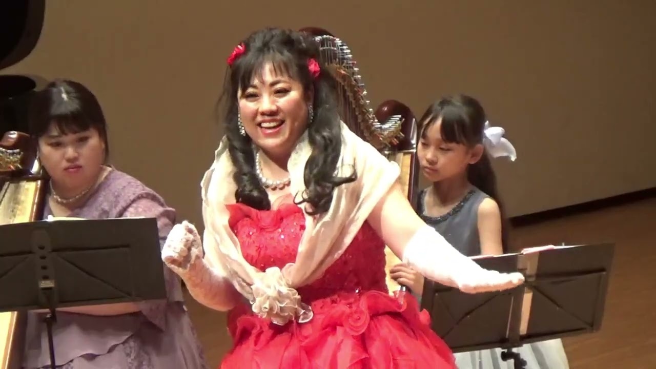 映画『マイフェアレディ』より『踊り明かそう』フレデリック・ロウ　ソプラノ　隈元奈津希(Sop. Natsuki Kumamoto) オルフェウス・ハープアンサンブル
