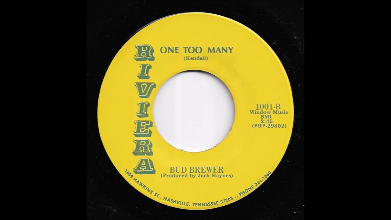 Bud Brewer - One Too Many