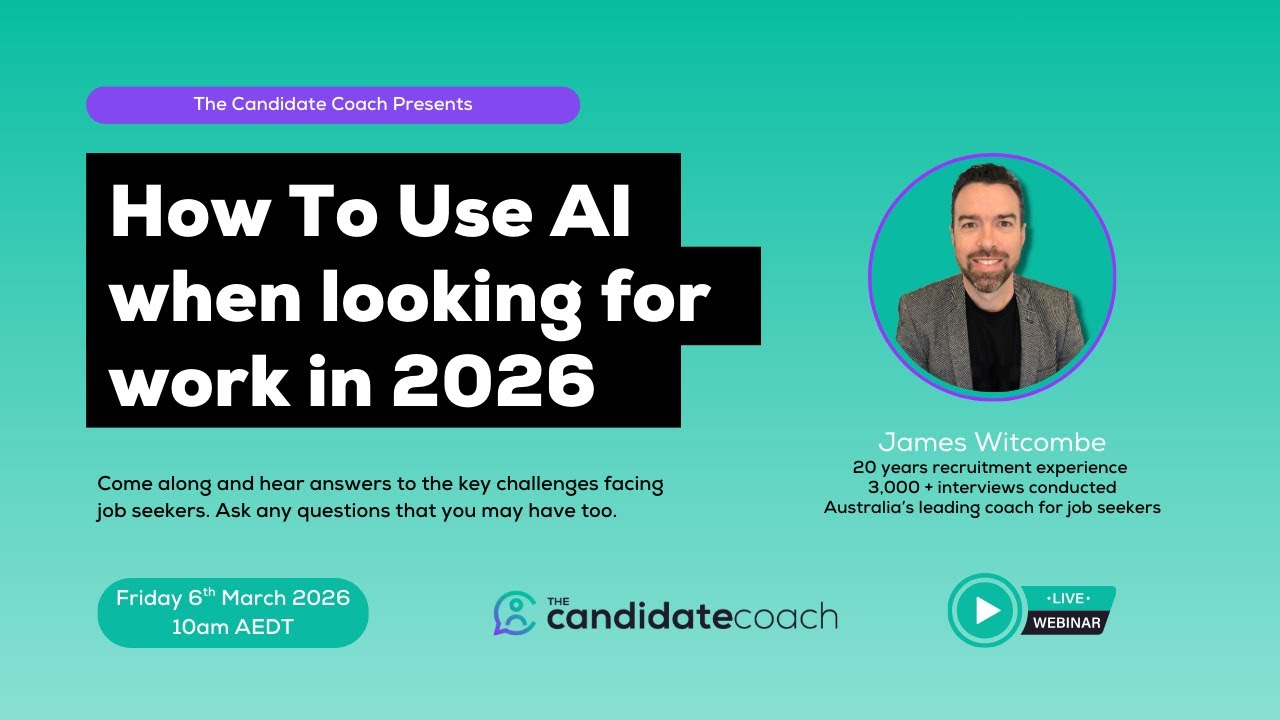 How To Use AI When Looking For Work