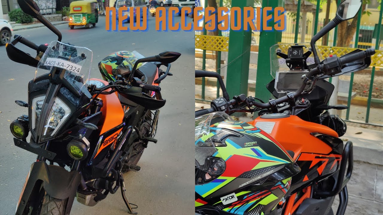 Accessories for my new KTM 390 ADV | Moto Torque Crashguard | Maddog Alpha light | 24000 ka kharcha