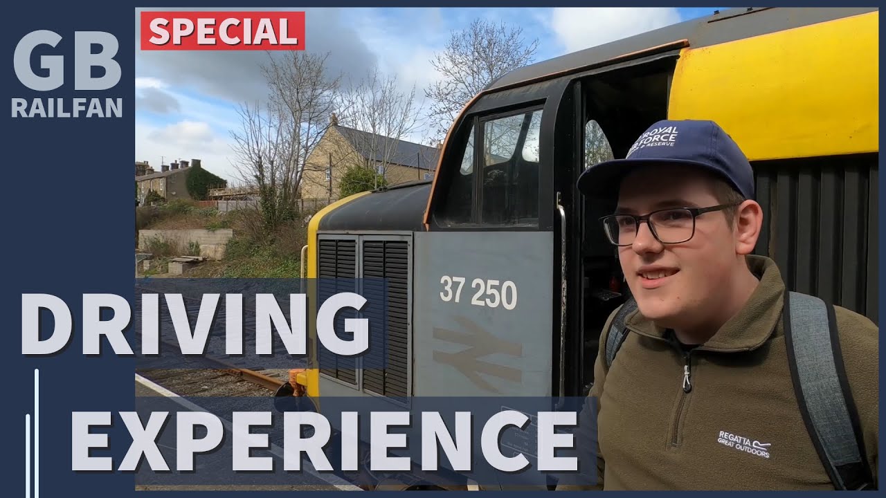 SPECIAL: Class 37 Driving Experience on the Wensleydale Railway - 06/04/2023