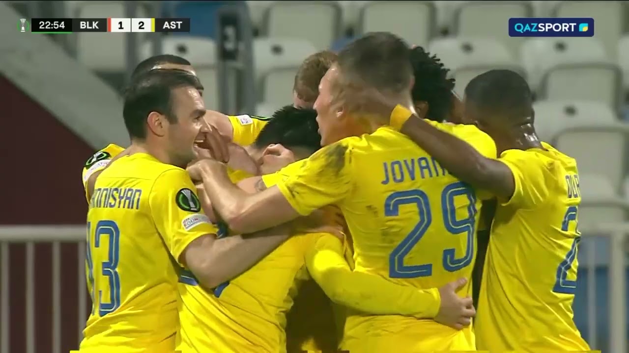 Балкани – Астана - 1:2. УЕФА Конференция лигасы. Топтық кезең