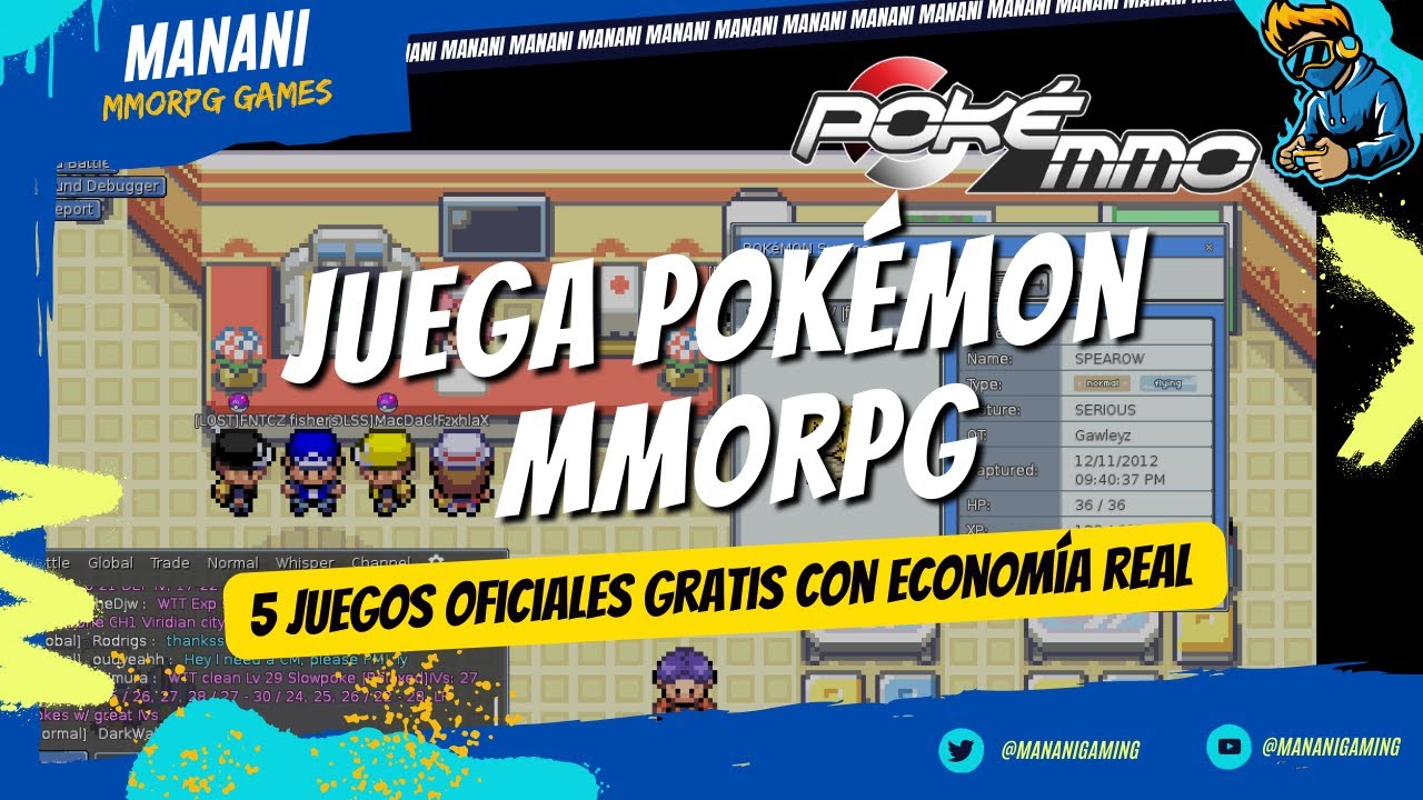 🔥Pok&eacute;mon MMORPG en 2025 | GRATIS con 5 Juegos Oficiales