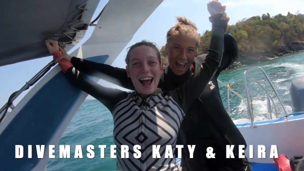 DIVEMASTER STRESS TEST - KATY & KEIRA