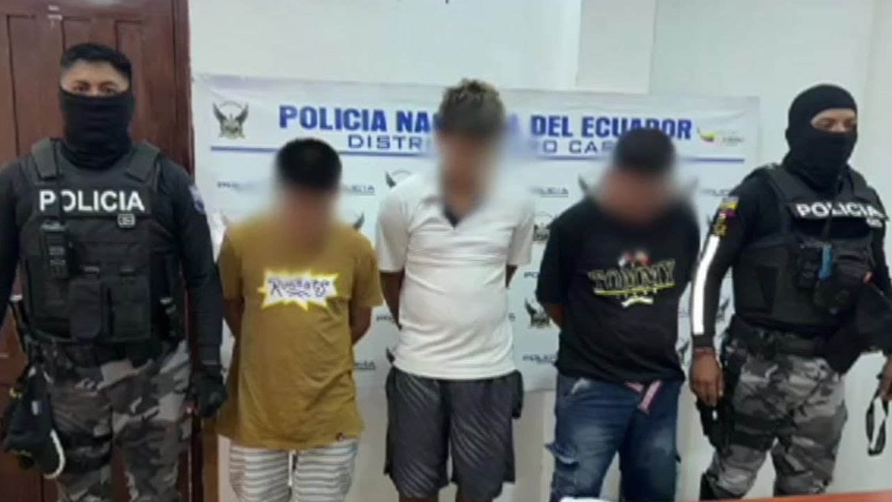 Expendedores de drogas fueron detenidos en Pedro Carbo