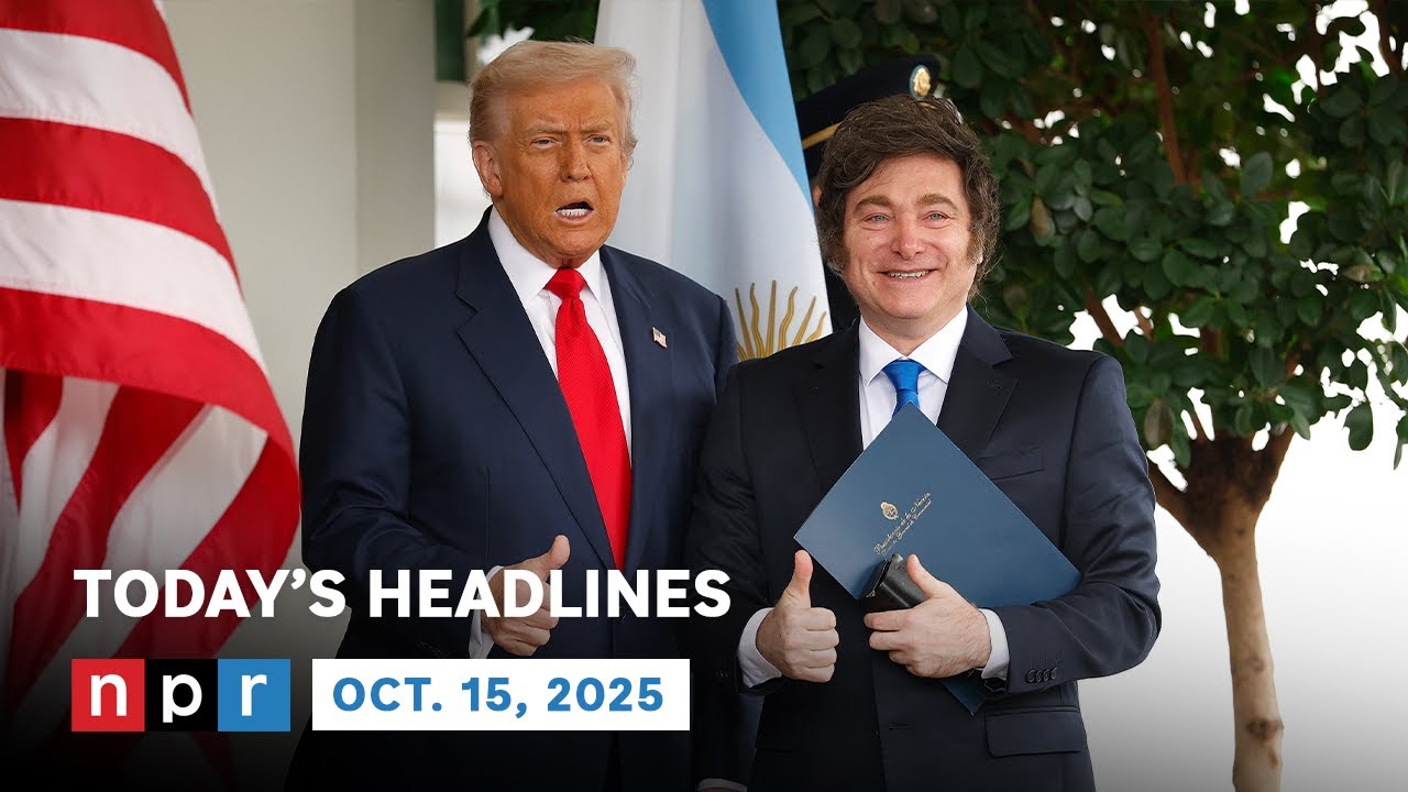 Trump Puts Conditions On Aid For Argentina | NPR News Now