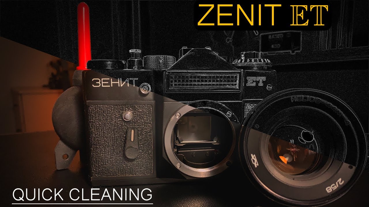 Reviving the Classic: Zenit ET Soviet Camera Clean-Up!