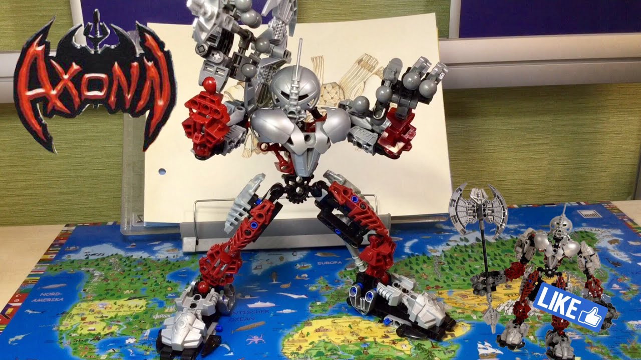 ОБЗОР НА ЛЕГО БИОНИКЛ ТИТАНА АКСОНА / Inika 8733 - Lego Bionicle Axonn Review