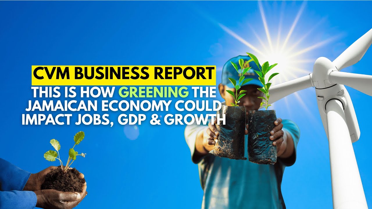 WHAT IF JAMAICA GREENED ITS ECONOMY? - A CVM BUSINESS REPORT