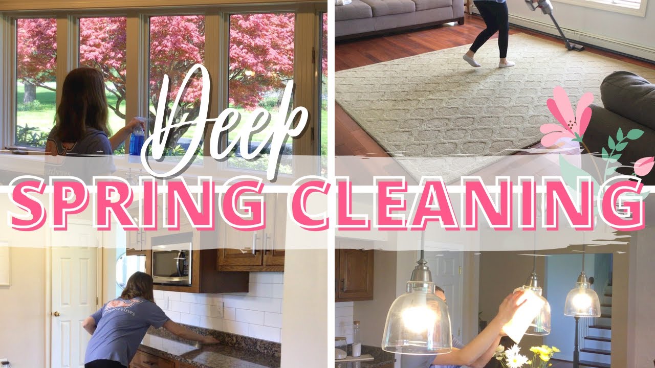 SPRING DEEP CLEANING MOTIVATION + MOTIVATING CLEANING MUSIC