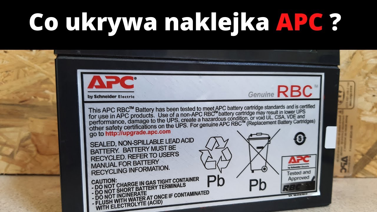 Czy istnieje oryginalny akumulator APC ?
