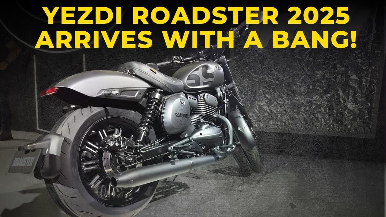 M&M Classic Legends Unveils Yezdi Roadster 2025 In 5 New Colors - Price & Features Revealed