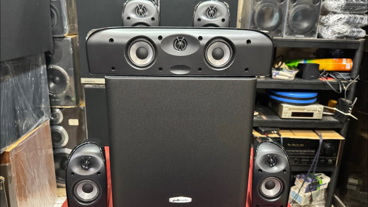 BỘ LOA 5.1 POLKAUDIO TL 1600 CHẤT ÂM BASS CHẮC SÂU LỰC/GIÁ:5TR/ĐT:0793753369 THẢO
