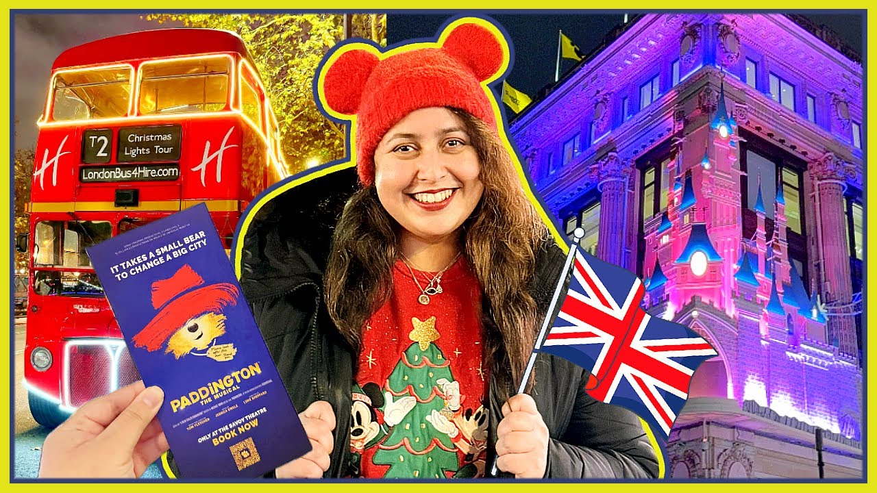 A Festive LONDON Vlog! Hamleys BUS Tour, PADDINGTON The Musical, DISNEY Selfridges & MORE! 2025