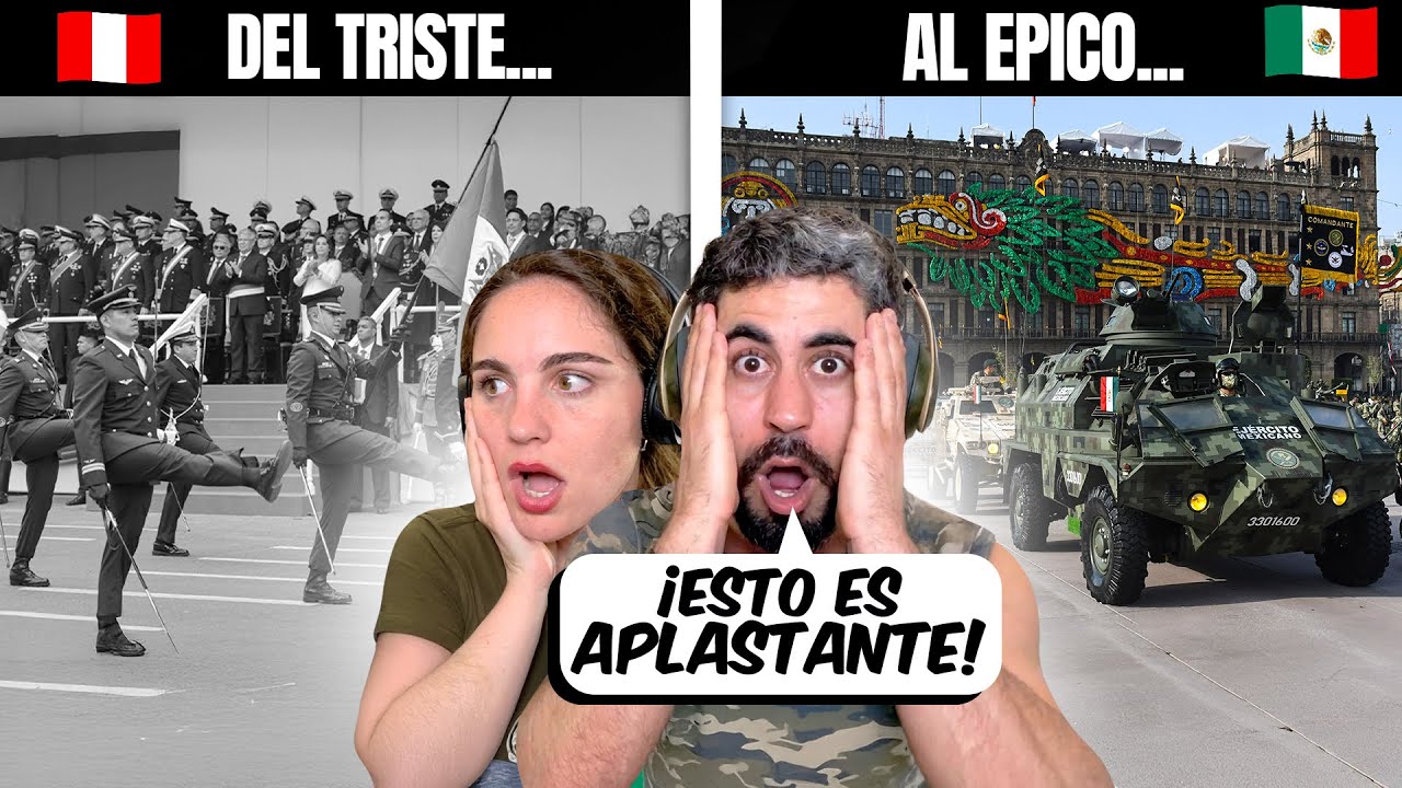 💥 MÉXICO APLASTA A PERÚ EN SU DESFILE MILITAR COLOSAL