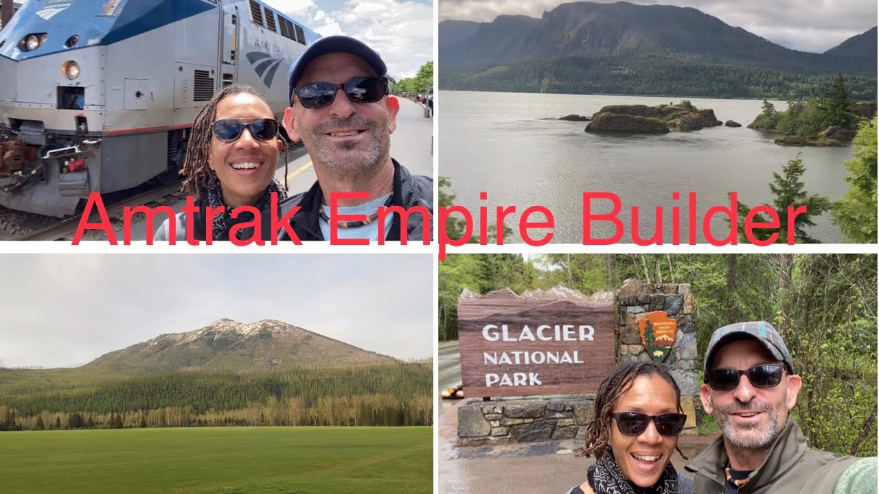 Amtrak Empire Builder и Glacier National Park — от Чикаго до Портленда (поездка на большом поезде...
