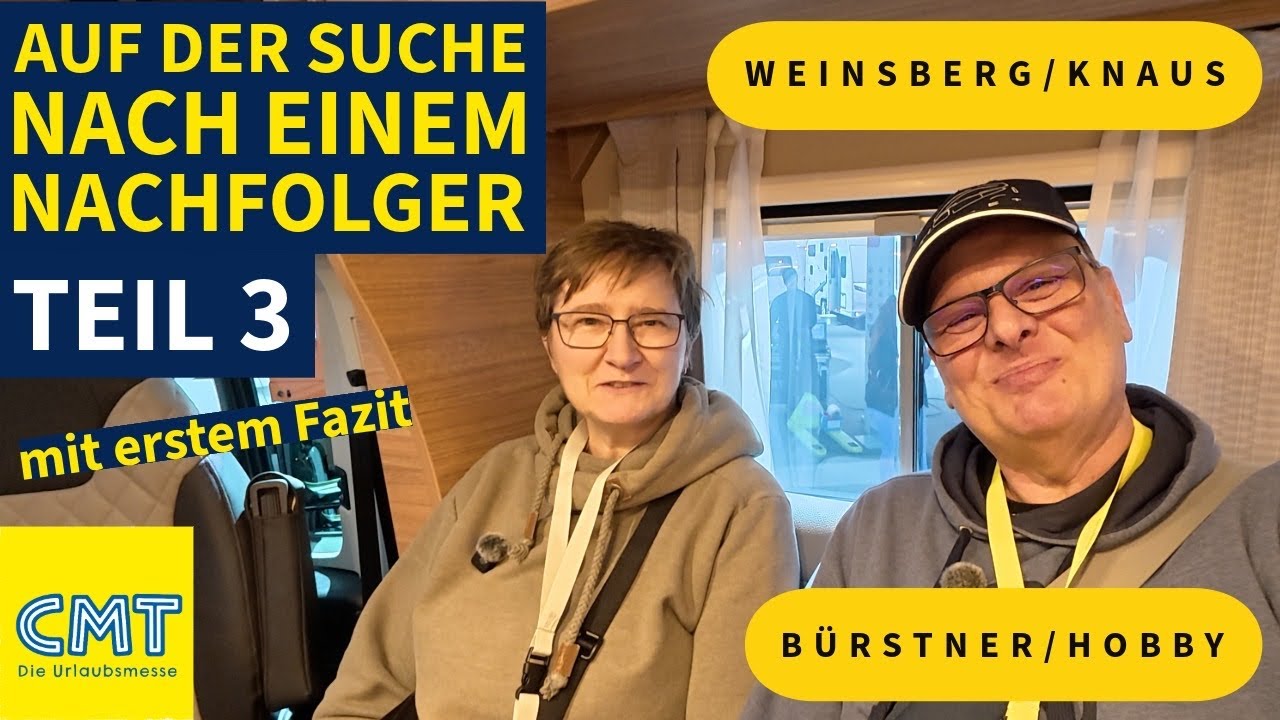 CMT 2026 | Auf der Suche nach einem Nachfolger für den Ford Nugget | Teil 3 | Teilintegrierte Mobile