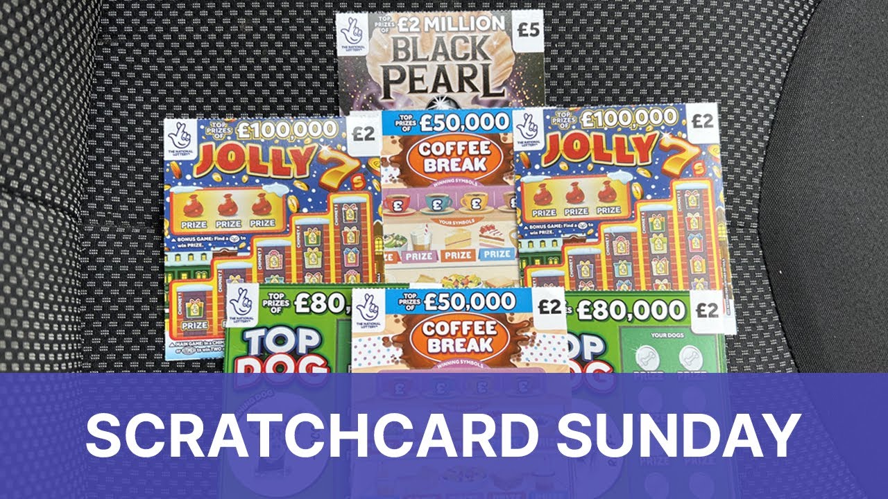 The new Coffee Break scratchcard joins us on Scratchcard Sunday