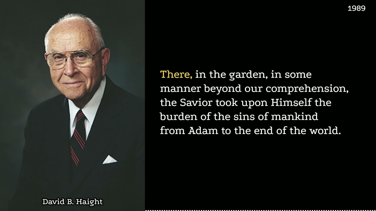 David B. Haight's Near-Death Experience: Witnessing the Savior's Ministry