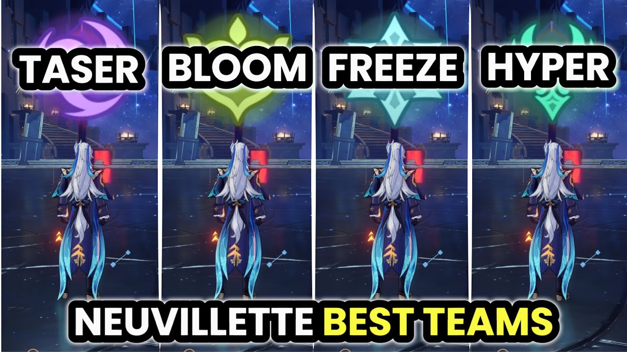NEUVILLETTE BEST TEAMS | Spiral Abyss 4.5 Floor 12 Showcase【Genshin Impact】