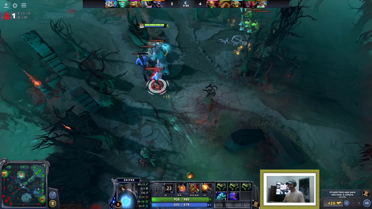 DOTA 2 - Jogando de MID - Sniper