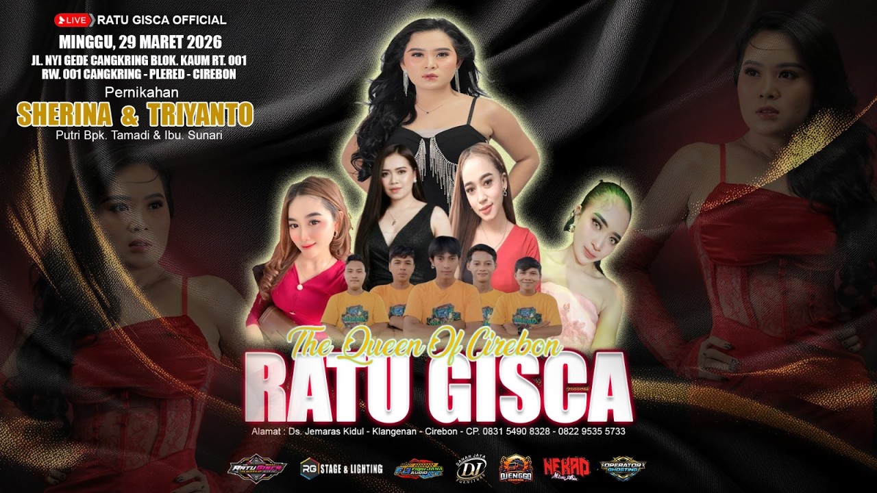 🔴 LIVE RATU GISCA THE QUEEN OF CIREBON || BLOK KAUM - DESA CANGKRING - CIREBON || 29 MARET 2026