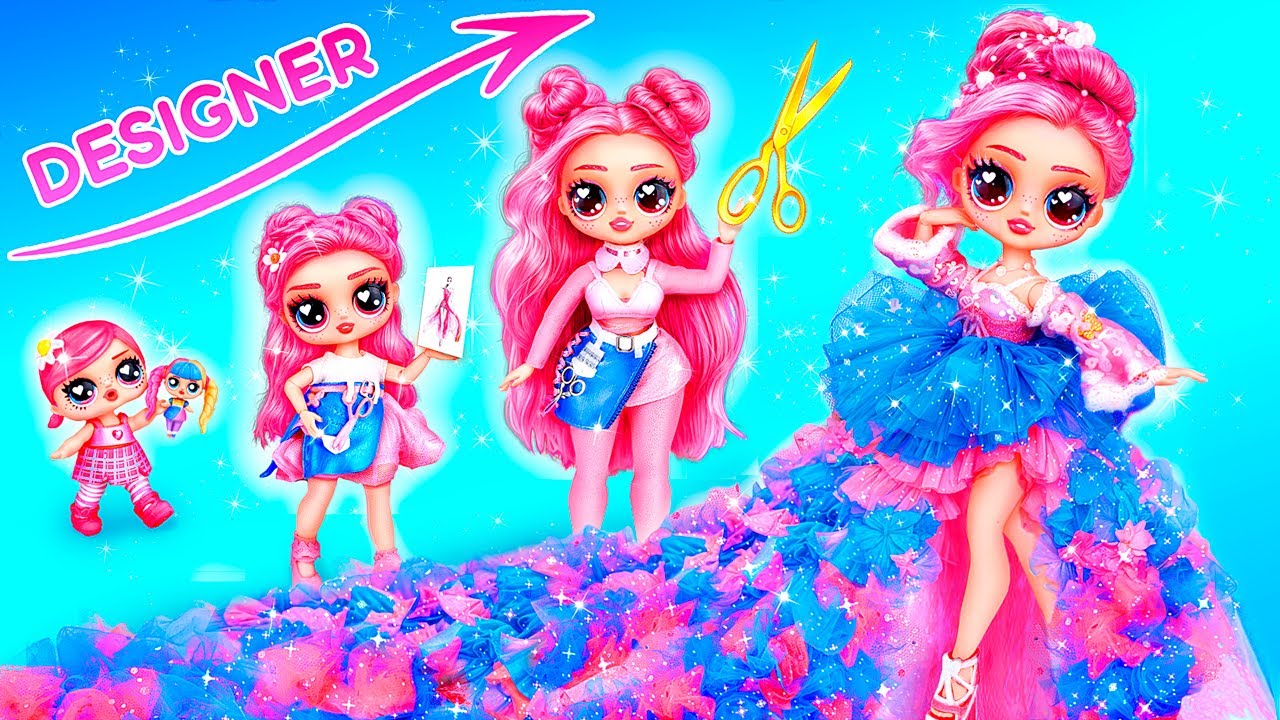 LaLiLu Land'da Moda Tasarımcısı Kızın Büyüme Macerası! Şık Giyin ve Etkile! LOL OMG DIY