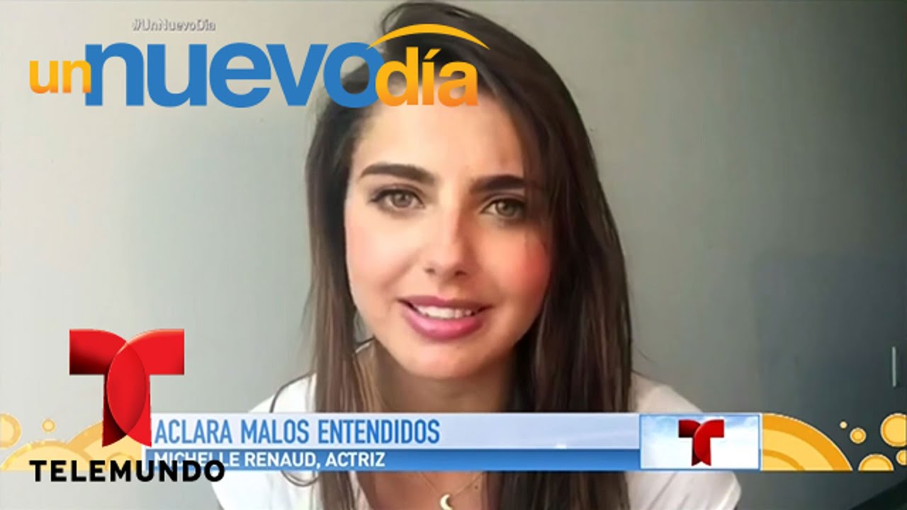 Ahora no se sabe si Michelle Renaud es o no homosexual | Un Nuevo Día | Telemundo