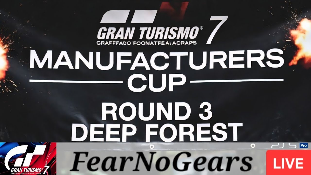 🟢LIVE🔴 Gran Turismo 7 - MANUFACTURERS CUP at DEEP FOREST!! 
TOP SPLIT Dailies at BLUE MOON BAY!!