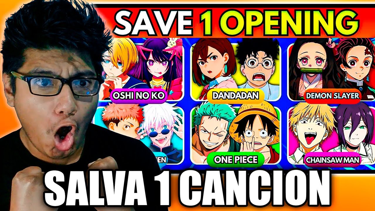 IMPOSIBLE DECIDIR... 🤯 | SALVA 1 CANCION DE CADA ANIME 🔥