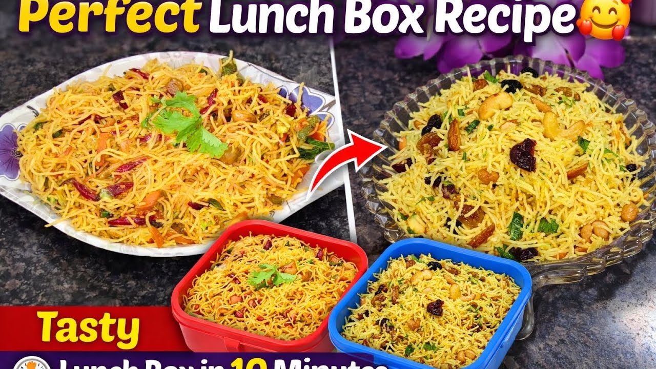 2 Lunch Box, Breakfast Recipe | 10 Minute Healthy & Tasty Lunch Box Recipe 