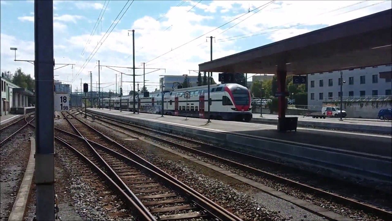 Bahnverkehr in Wetzikon ZH