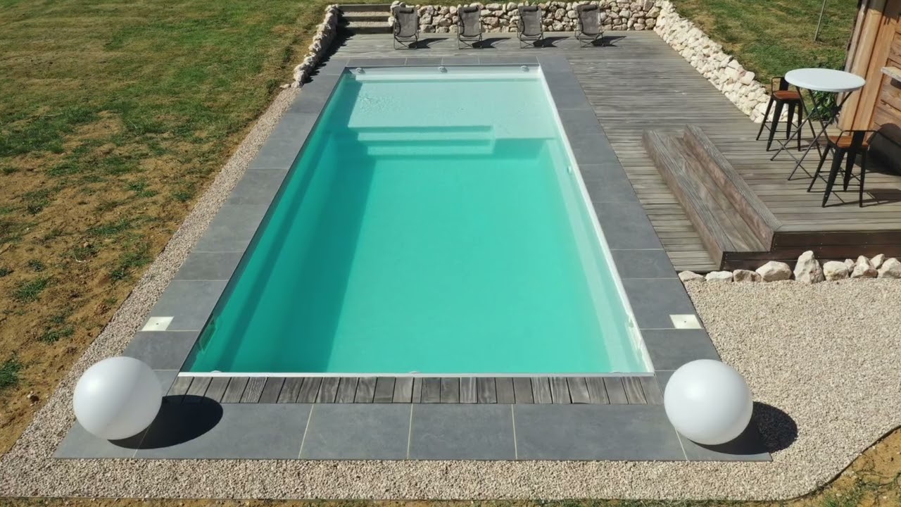 Piscine Sherry Lounge Beach XL avec grande plage de 10m2