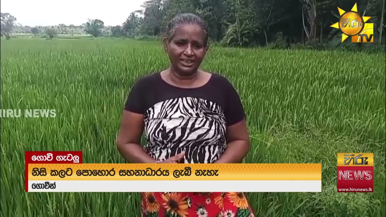 ''තක්කඩි නිලධාරීන් තමයි වී මිල තීරණය කරන්නේ..වසර මැද සහල් ගෙන්වන්න වෙනවා