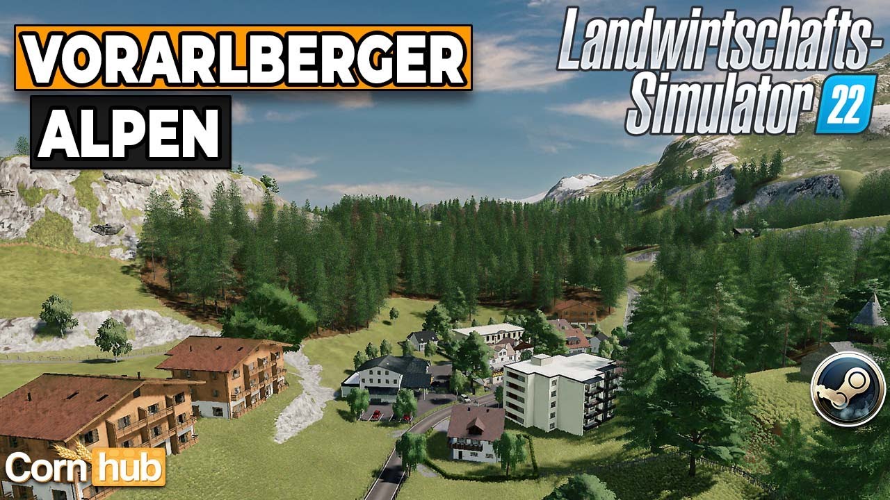 LS22 Maps - Vorarlberger Alpen - LS22 Mapvorstellung