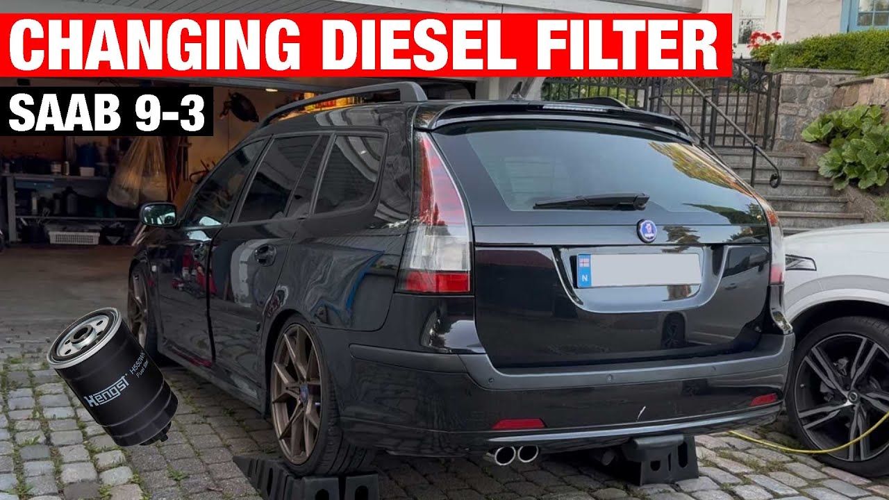 Changing Diesel Fuel Filter - Saab 9-3 1.9 TID Z19DT
