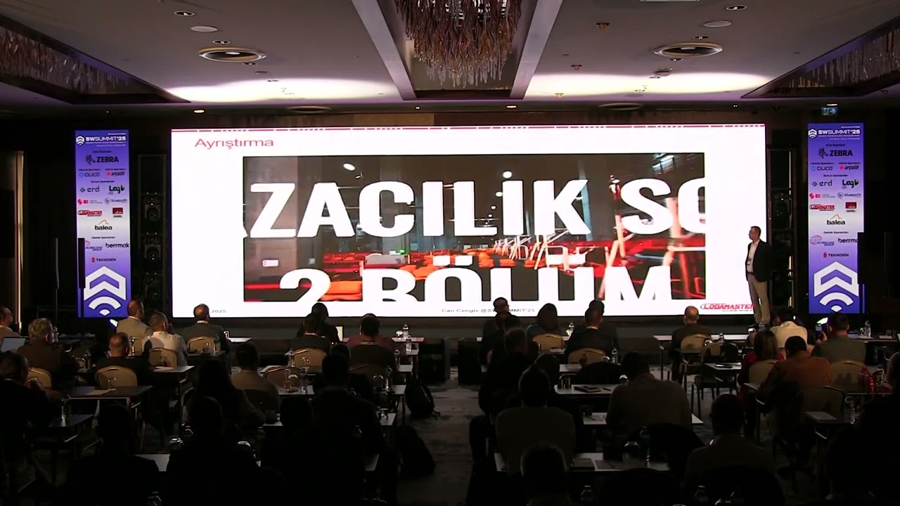 LODAMASTER- CAN CENGİZ- AKILLI DEPOLAR AKILLI MAKİNALAR- SW Summit '25