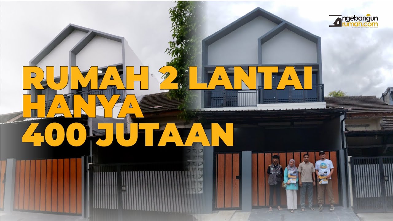 Rumah Minimalis Modern 2 Lantai | Testimoni Rumah Ibu Nisfulaila