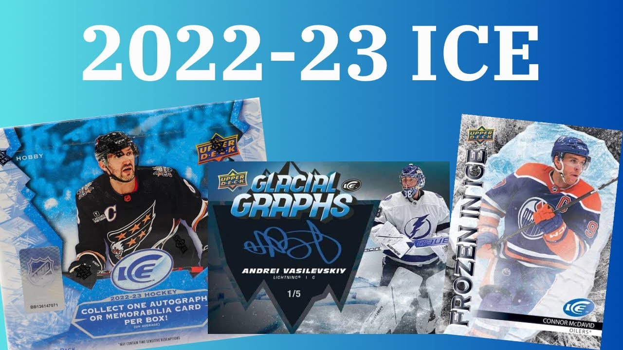 I TOOK A BIG RISK!! | 2022-23!Upper Deck Ice Hockey Hobby Box Opening