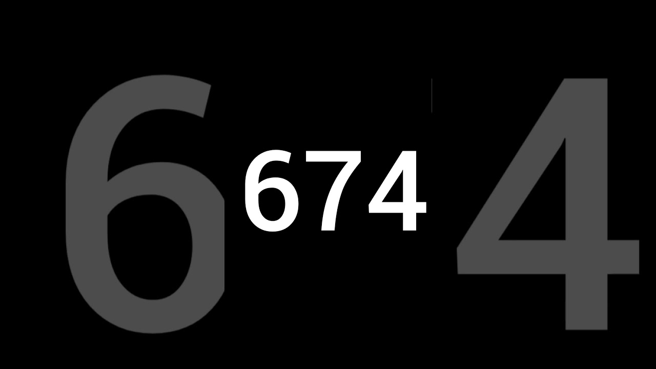Six-Hundred-Seventy-Four #674