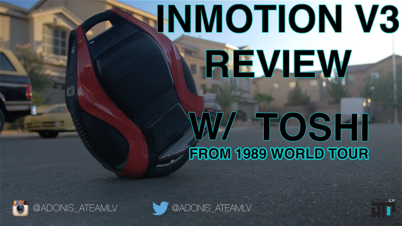 INMOTION V3 ELECTRONIC UNICYCLE REVIEW!!