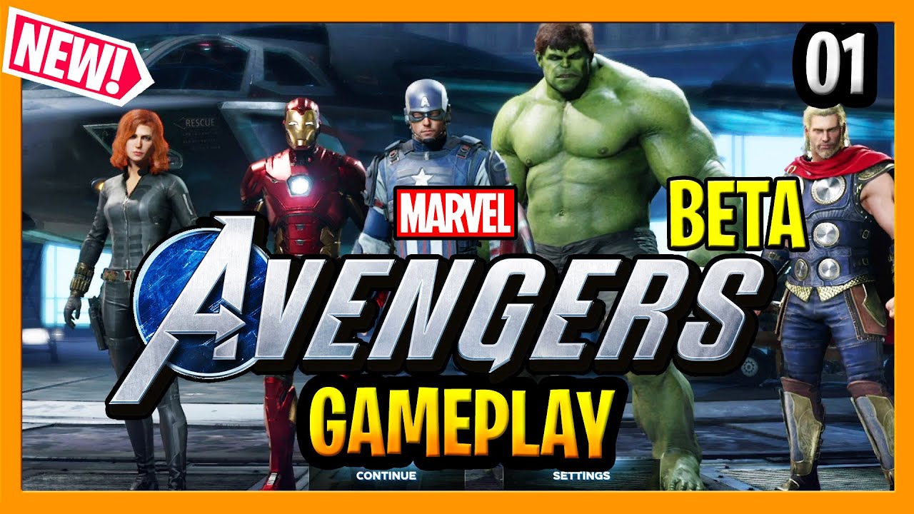 Marvel's Avengers Beta Gameplay (Intro Stage) Lets Play Marvels Avengers Part 1