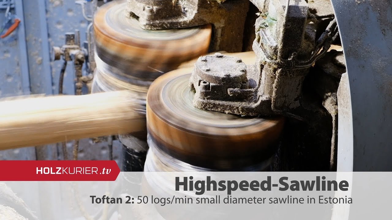 50 log/min Highspeed-Sawmill