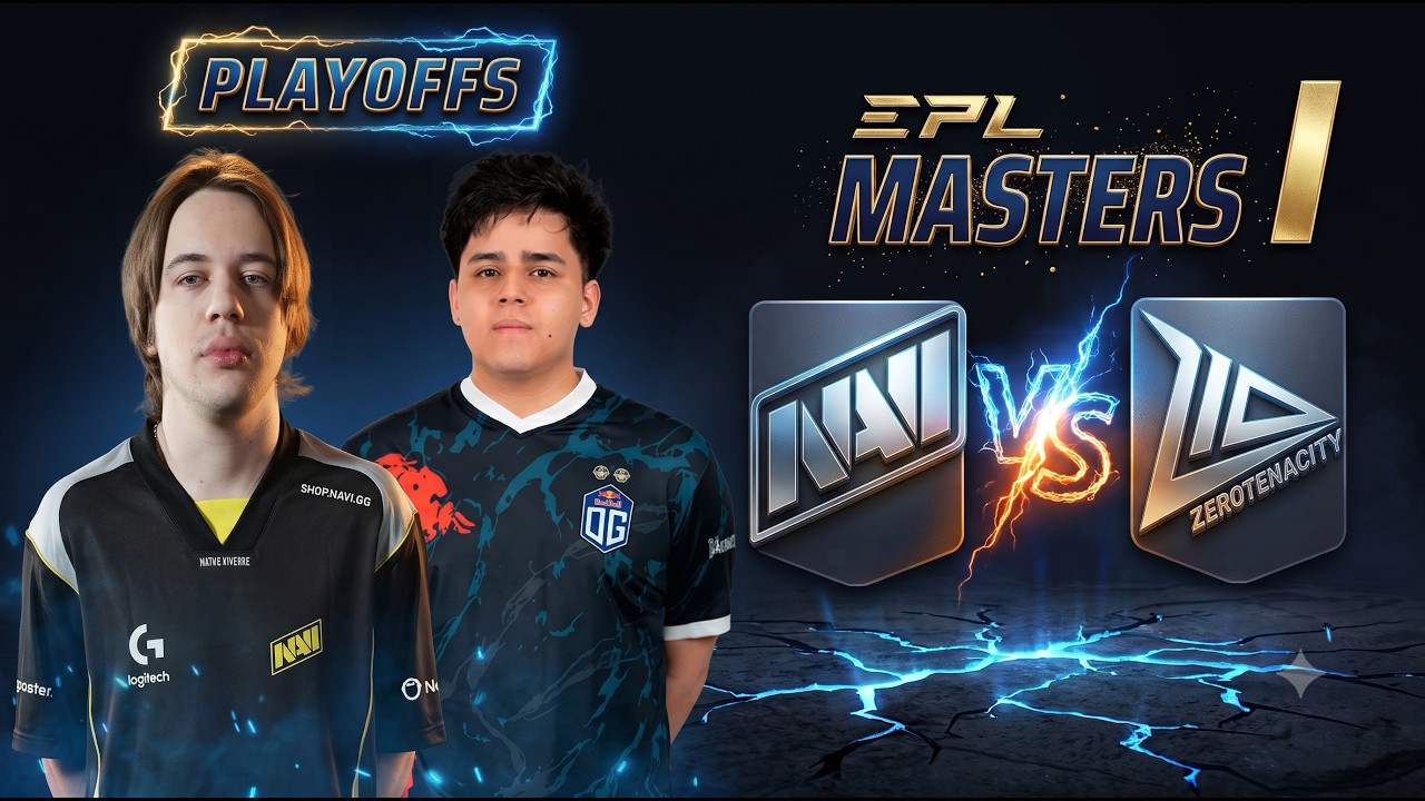 🔴 [LIVE] NAVI vs ZERO TENACITY |Bo3 | PLAYOFFS | EPL MASTERS I #dota2live