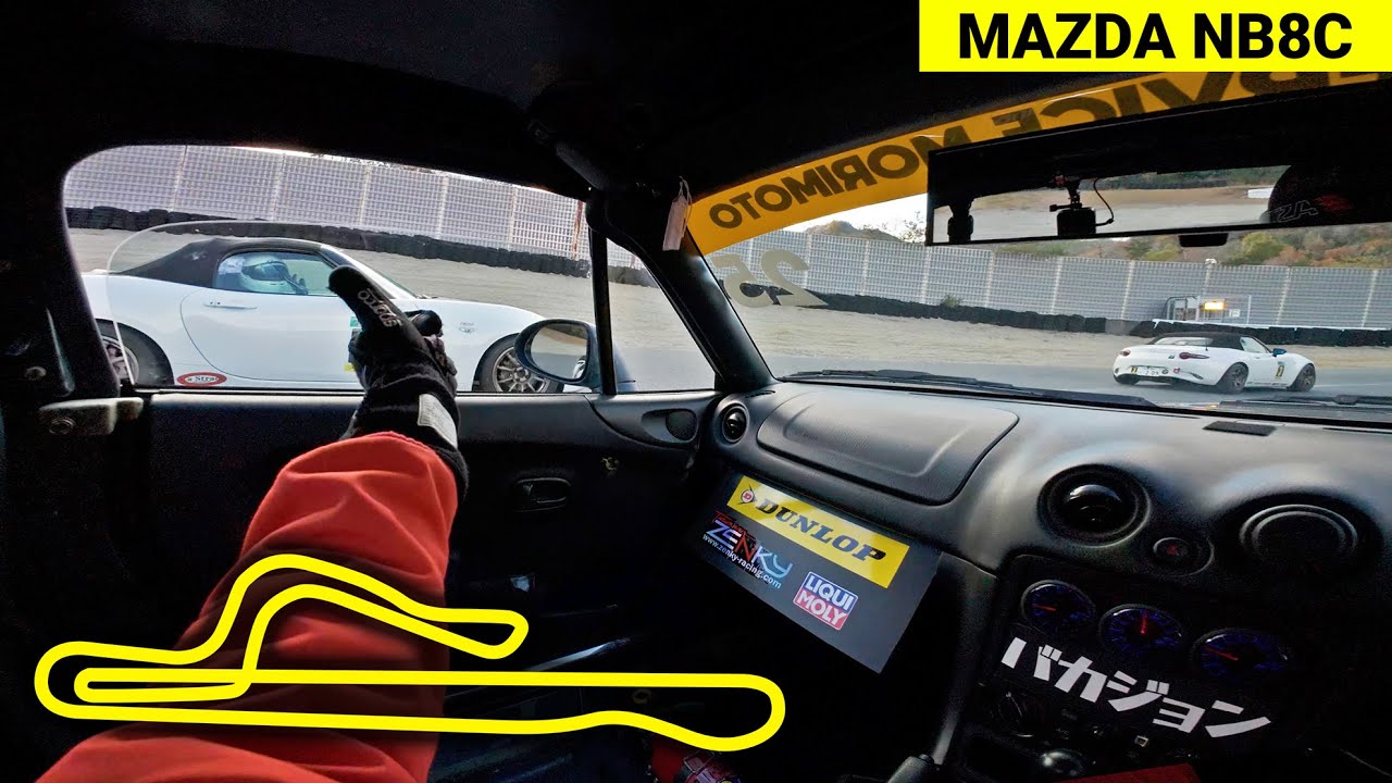 Central / Mazda Miata NB8C / Roadster Cup 2024 Final Round / full race [POV][4K]